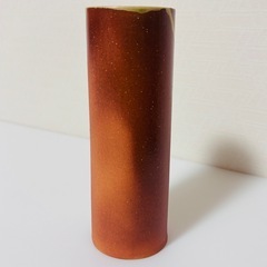 花瓶 信楽焼 やまじゅう 未使用保管品の画像