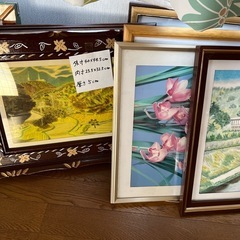 絵画用額縁　額装10点中古の画像