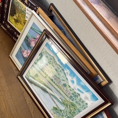 絵画用額縁　額装10点中古の画像