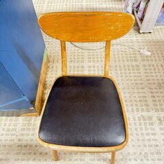 【残り二点】オールドマルニ デルタチェア レトロ 木製の画像
