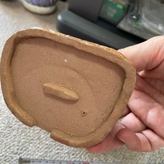 陶器の置物　風車小屋の画像