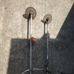 刈払機ジャンク品2本の画像
