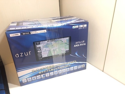 カーナビ　9インチ地デジ、フルセグチューナー内装メモリーナビ　DVD