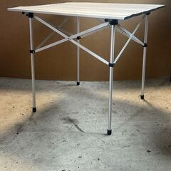 ◆◆◆お引き取り限定◆◆◆CAPTAIN STAG システムアルミロールテーブル天板 スタンドセットUSED品の画像