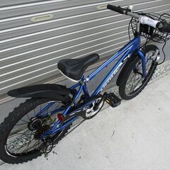 E480★　10000円★整備済み 中古子供自転車 ジュニアマウンテン　DRIDE　ブルー【20インチ 】の画像