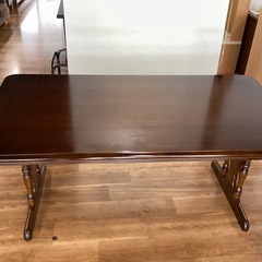 ダイニングテーブル（カリモク）【町田市再生家具】251648の画像