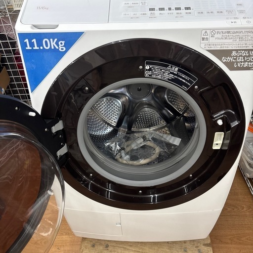 ☆ドリーム荒牧店☆ジモティー割引有☆【クリーニング済み】日立/ドラム洗濯機/BD-SX110GL/2021年製