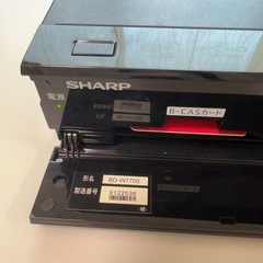 SHARP ブルーレイディスクレコーダーの画像