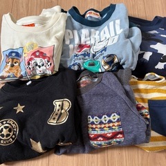 男の子用110センチ秋冬服の画像