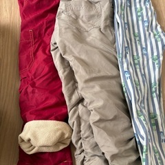 男の子用110センチ秋冬服の画像