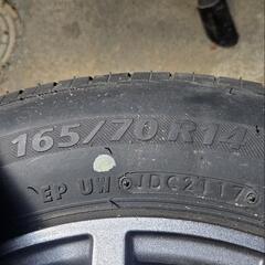 14インチタイヤホイール4本セットの画像