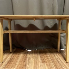 大川家具　センターテーブルの画像