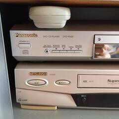 DVDプレイヤー　VHS HDDレコーダー　プリンター　セットの画像