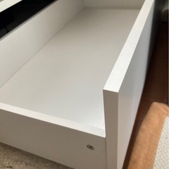 【シングルマット・別売り引き出し2個付きパイプベット】ニトリSフレーム バジーナC-STN WH シングルの画像