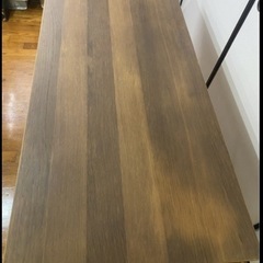 無印良品　木製折りたたみテーブル  １６０ｘ７０の画像