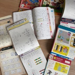 【無料】9冊のドリル1-2年生の画像