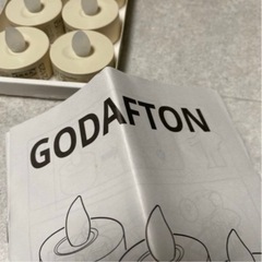 イケア GODAFTON  LEDティーライト　の画像