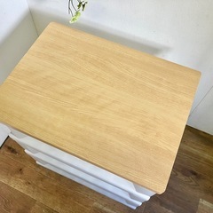 木製天板　収納ケースの画像