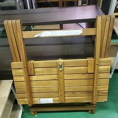 商談中☆木製折りたたみテーブルの画像