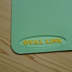 程度良好■介護必須商品■オーバルリンク■滑り止め天然ゴムマット■Ｌサイズ■３８ｃｍ×７０ｃｍ■即お渡しできます。の画像