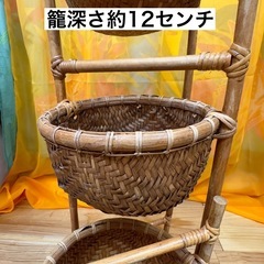 【決まりました】バリの手作り三段籠の画像