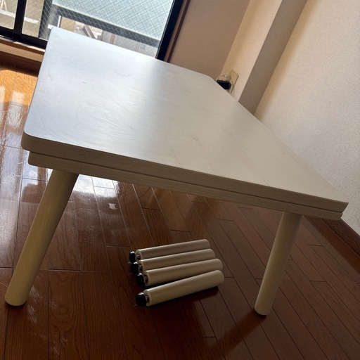 高さが変えられる2Wayこたつテーブル(NV03 105 WW) 商品コード