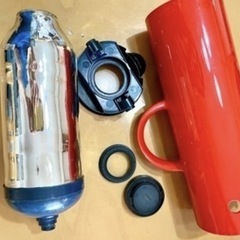 ステルトン　ジャグ　1L 魔法瓶　赤の画像