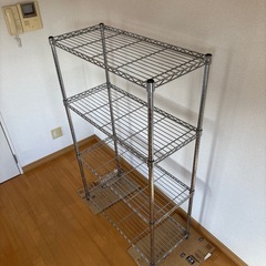 【仮決定】IRIS製スチールラック （縦40×横90×高さ150）の画像
