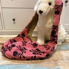 ドッグスリング　小型犬　わんちゃん　スカル　スリング　ソフトの画像