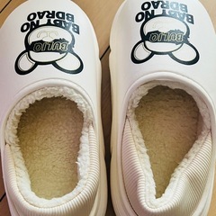 新品 レディース 冬用 室内スリッパ 42-43サイズの画像