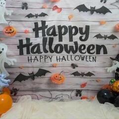 ハロウィン　背景布　タペストリーの画像