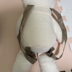 くま　ぬいぐるみリュック　保冷剤の画像