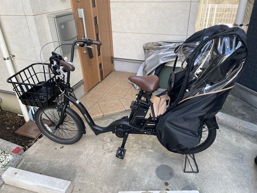 ！！受け渡し予定者決定済み！！【美品】【値下げしました！】電動アシスト自転車　後部シート付き