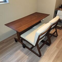 Muji Oak Wood Dining setの画像