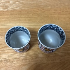 羽楽　夫婦湯呑みの画像