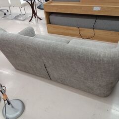リユースのサカイ栃木店★ジモティ割あり★  ソファー グレージュ W150×D73×H63 クリーニング済み TC10576の画像