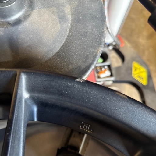 ＧＲヤリス BBS RZHP 18インチ 1本のみ傷あり