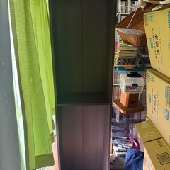 G0907 不二貿易　多目的棚　本棚　飾り棚の画像