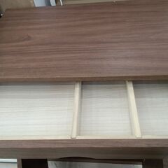 リユースのサカイ栃木店★ジモティ割あり★  収納棚 ブラウン W60×D35×H80 クリーニング済み TC10577の画像