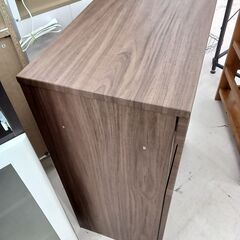 リユースのサカイ栃木店★ジモティ割あり★  収納棚 ブラウン W60×D35×H80 クリーニング済み TC10577の画像