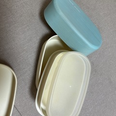 お弁当箱 ピンク ブルー 2個セットの画像