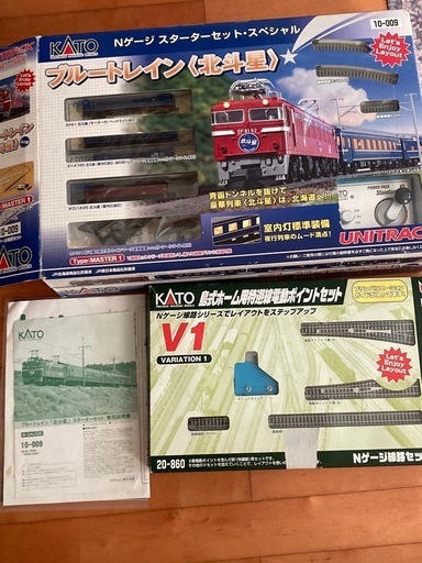 ブルートレイン北斗星スターターセットスペシャル➕ KATO 島式
