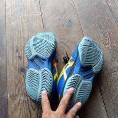 バレーボールシューズ　asicsの画像