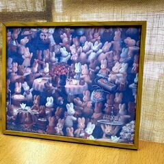 額の画像