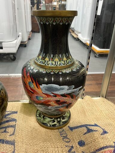 中国美術　七宝焼