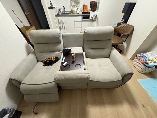 電動3人がけチェアー