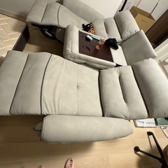 電動3人がけチェアーの画像