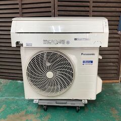 K06504 中古エアコン パナソニック 2019年製 主に6畳用 冷房能力 2.2KW / 暖房能力 2.2KWの画像