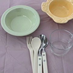 ［お譲り先決まりました］ikea　韓国 食器の画像