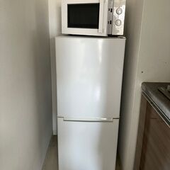 １人暮らし用冷蔵庫、洗濯機、電子レンジを無料で差し上げますの画像